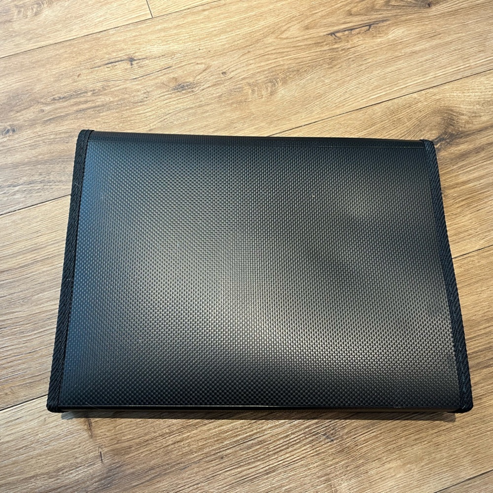 Black Textured File Case - Picture 3 of 4